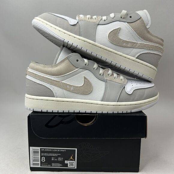 Jordan Other - Nike Shoes Air Jordan 1 Low SE Craft Inside Out “Tech Grey” 2024